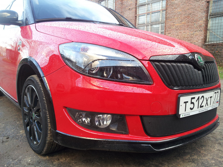 Сетка защитная в бампер зимний пакет Strelka Skoda Octavia III Active 2013-2017 Сетка защитная в бампер зимний пакет Strelka → SKA7.SC :: TUNING`Leader /img7