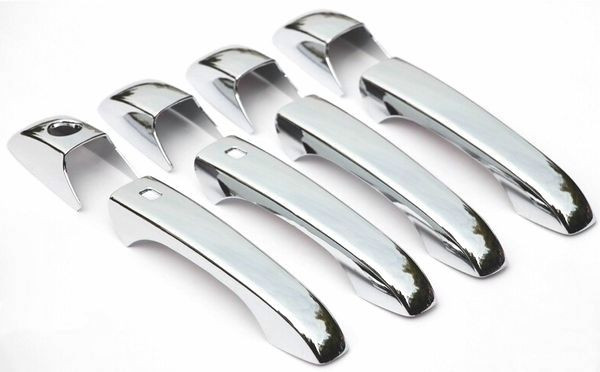 Хромированные накладки на ручки дверей OEM-Tuning Jeep Grand Cherokee 2010-2013, Jeep Grand Cherokee FL 2013-2018, Jeep Grand Cherokee FL 2018- Хромированные накладки на ручки дверей OEM-Tuning → CNT36-DJ-038 :: TUNING`Leader /img1