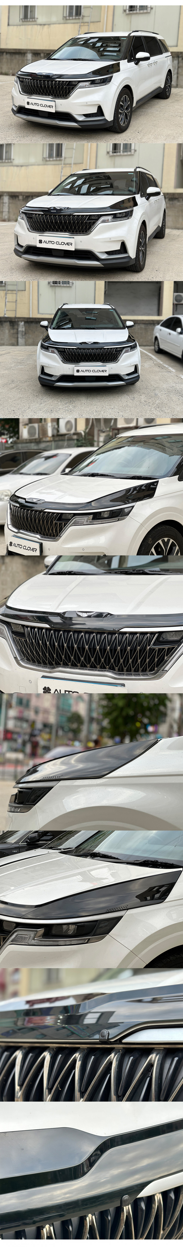 Дефлектор на капот пластиковый Autoclover KIA Carnival 2021- Дефлектор на капот пластиковый Autoclover → E865 n :: TUNING`Leader /img3