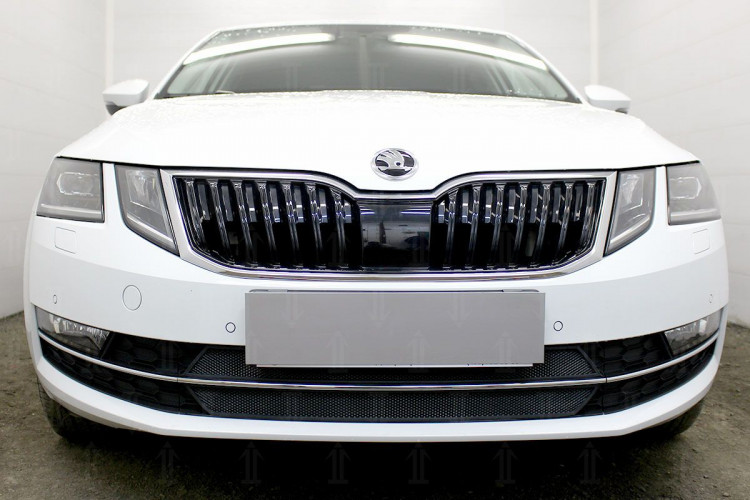 Сетка защитная в бампер Standart черный Strelka → SKA7.17.black :: TUNING`Leader /img2