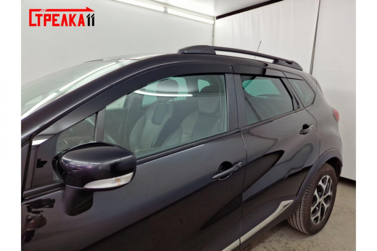 Дефлекторы на окна тонированные 2D Strelka (4+2 элемента) Renault Kaptur 2016-2020, Renault Kaptur FL 2020- Дефлекторы на окна тонированные 2D Strelka (4+2 элемента) → 2D199-4.S11 :: TUNING`Leader /img1
