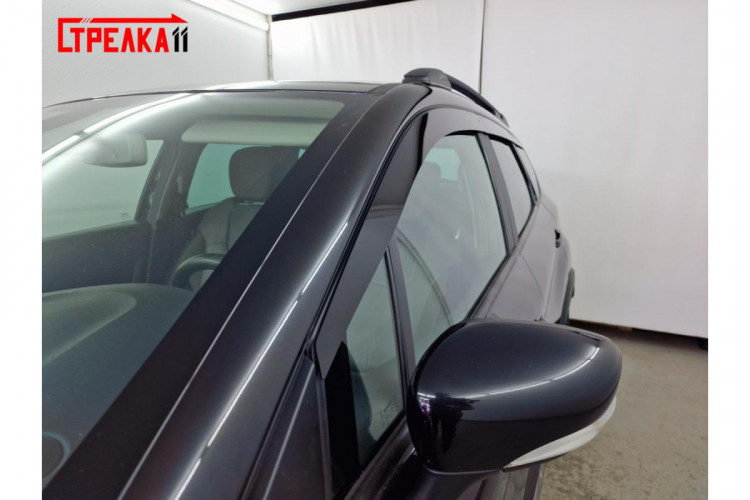 Дефлекторы на окна тонированные 2D Strelka (4+2 элемента) Renault Kaptur 2016-2020, Renault Kaptur FL 2020- Дефлекторы на окна тонированные 2D Strelka (4+2 элемента) → 2D199-4.S11 :: TUNING`Leader /img2
