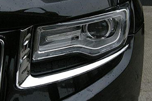 Хромированные накладки на передние фары OEM-Tuning CNT36-14DJ-013: Jeep Grand Cherokee FL 2013-2018 > TUNING`Leader Хромированные накладки на передние фары OEM-Tuning Jeep Grand Cherokee FL 2013-2018 > TUNINGLeader.ru