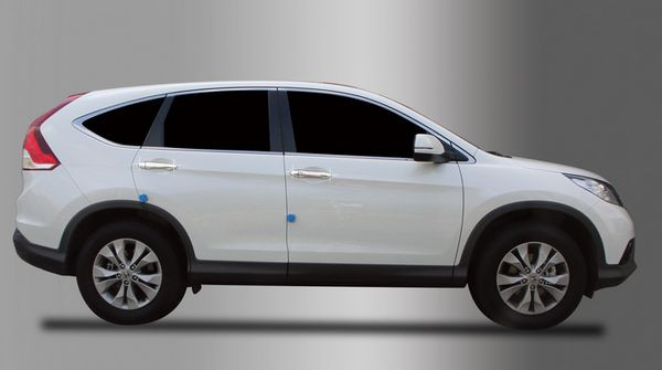 Хромированные накладки на ручки дверей Autoclover → B836 :: TUNING`Leader /img2