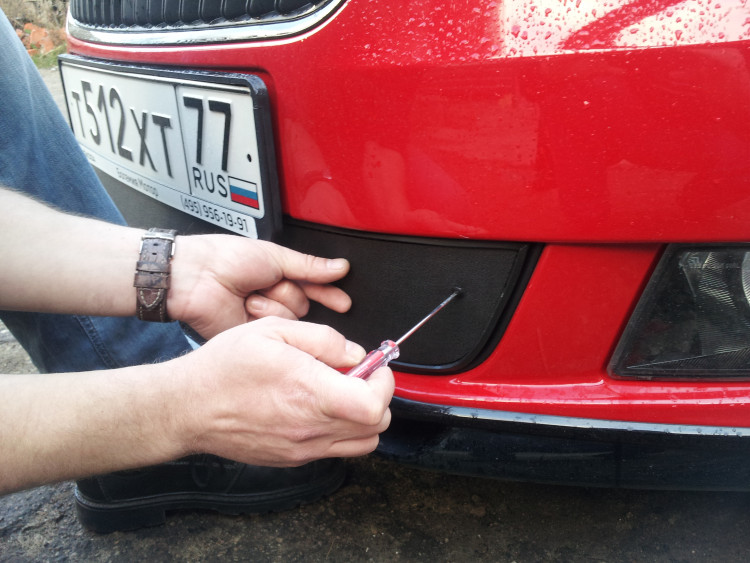 Сетка защитная в бампер зимний пакет Strelka → SKA7.17 :: TUNING`Leader /img5
