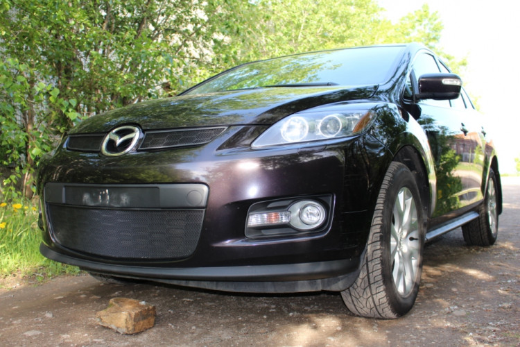 Сетка защитная в бампер Standart черный Strelka → MAZX7 :: TUNING`Leader /img1