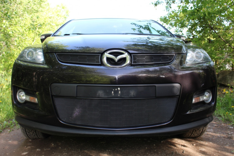 Сетка защитная в бампер Standart черный Strelka → MAZX7 :: TUNING`Leader /img3