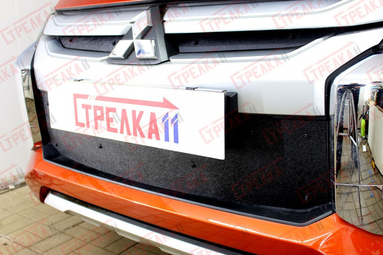 Зимняя защита радиатора на стяжке Strelka → ZZ.MITL200V19.bot :: TUNING`Leader /img6