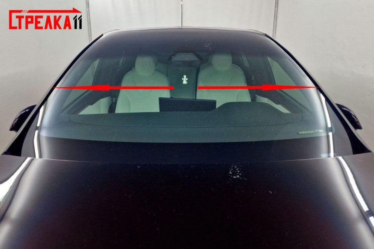 Водосток (дефлектор) лобового стекла Strelka Tesla Model X 2015- Водосток (дефлектор) лобового стекла Strelka → 241.ST2 :: TUNING`Leader /img6