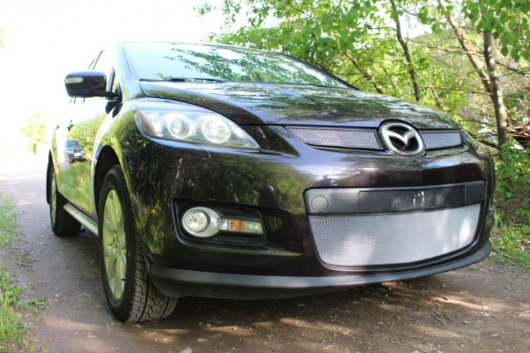 Сетка защитная в бампер Standart хром Strelka → MAZX7 :: TUNING`Leader /img2