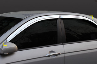 Дефлекторы на окна хромированные Kyoungdong K-663: KIA Cerato 2003-2006, KIA Cerato FL 2007-2008 > TUNING`Leader Дефлекторы на окна хромированные Kyoungdong KIA Cerato 2003-2006, KIA Cerato FL 2007-2008 > TUNINGLeader.ru