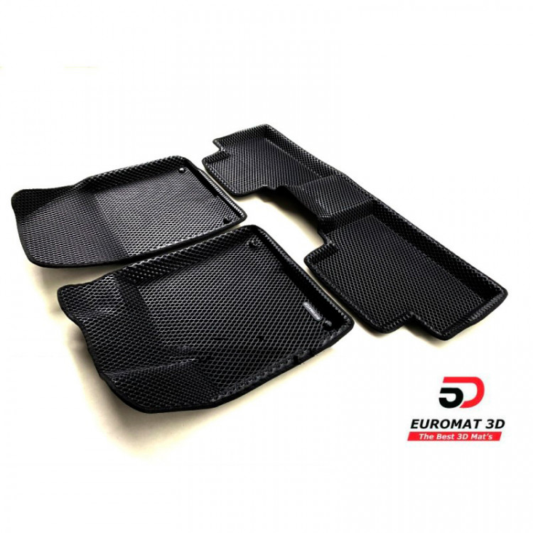 Коврики EVA (ЕВА) черные 3D Euromat Belgee X50 2023- Коврики EVA (ЕВА) черные 3D Euromat → EM3DEVA-001407 :: TUNING`Leader /img1