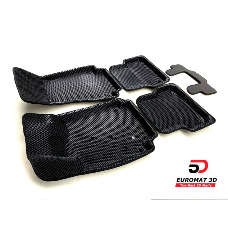 Коврики EVA (ЕВА) черные 3D Euromat → EM3DEVA-001107 :: TUNING`Leader /img1