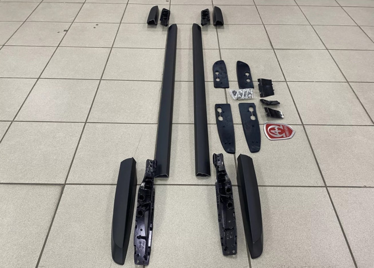 Рейлинги на крышу черные OEM-Tuning Toyota RAV4 2013-2015, Toyota RAV4 FL 2016-2017 Рейлинги на крышу черные OEM-Tuning → 35.ORG.03.19.S :: TUNING`Leader /img2