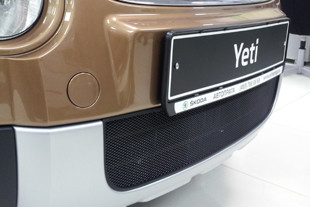 Сетка защитная в бампер Standart черный Strelka Skoda Yeti 2009-2013 > TUNINGLeader.ru