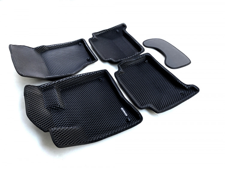 Коврики EVA (ЕВА) черные 3D Euromat Audi Q7 2005-2009, Audi Q7 FL 2009-2015 Коврики EVA (ЕВА) черные 3D Euromat → EM3DEVA-001105 :: TUNING`Leader /img1