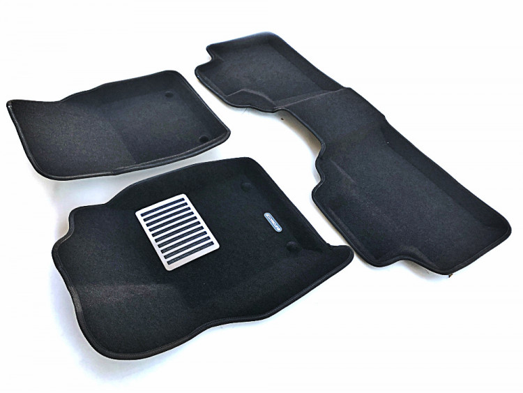 Коврики текстильные черные LUX 3D Euromat Jeep Grand Cherokee 2010-2013, Jeep Grand Cherokee FL 2013-2018, Jeep Grand Cherokee FL 2018- Коврики текстильные черные LUX 3D Euromat → EM3D-002760 :: TUNING`Leader /img1