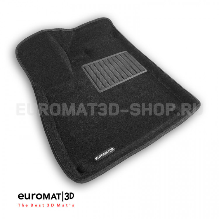 Коврики текстильные черные Business 3D Euromat (3 ряда) → EMC3D-001433 :: TUNING`Leader /img2