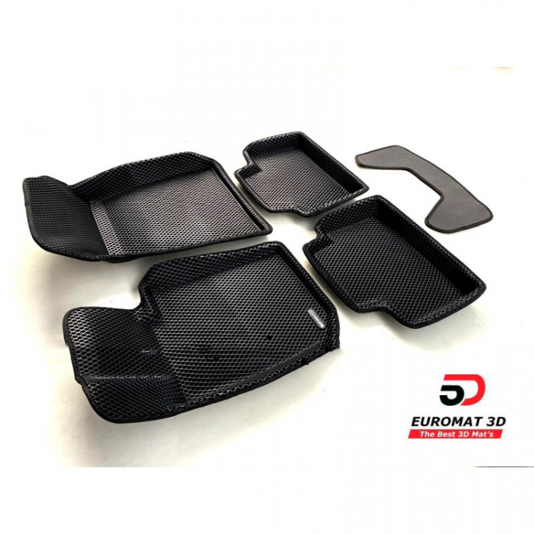 Коврики EVA (ЕВА) черные 3D Euromat → EM3DEVA-001225 :: TUNING`Leader /img1