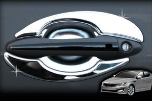 Хромированные накладки под ручки дверей Autoclover C316: KIA Optima 2010-2013, KIA Optima FL 2014-2015 > TUNING`Leader Хромированные накладки под ручки дверей Autoclover KIA Optima 2010-2013, KIA Optima FL 2014-2015 > TUNINGLeader.ru