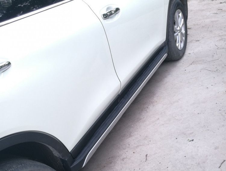 Пороги боковые OEM-Tuning Nissan X-Trail 2014-2018, Nissan X-Trail FL 2018-2021 Пороги боковые OEM-Tuning → CNT18-17QJ-005 :: TUNING`Leader /img1