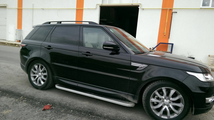 Рейлинги продольные на крышу серебристые Skyport Erkul Land Rover Range Rover Sport 2005-2009, Land Rover Range Rover Sport FL 2009-2012 Рейлинги продольные на крышу серебристые Skyport Erkul → 19.SKP.05.05.S :: TUNING`Leader /img6