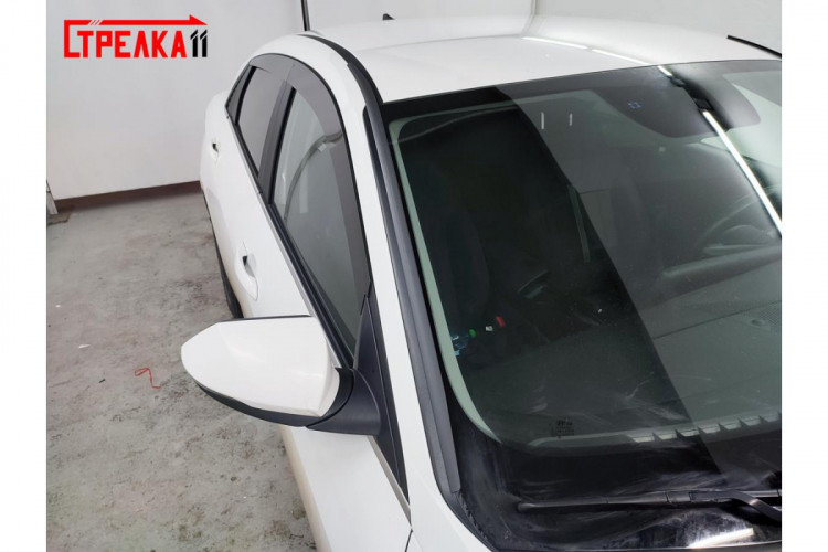 Водосток (дефлектор) лобового стекла Strelka Hyundai Elantra 2021-2023, Hyundai Elantra FL 2023- Водосток (дефлектор) лобового стекла Strelka → 180.ST2 :: TUNING`Leader /img3