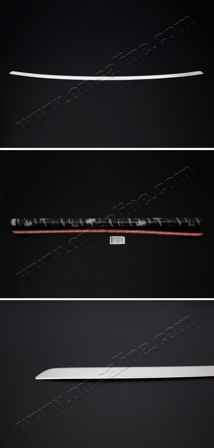 Стальная накладка на крышку багажника над номером Omsa Line → 3224052 :: TUNING`Leader /img1