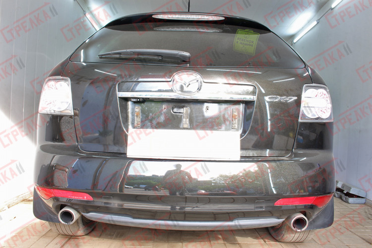 Защита камеры заднего вида Стрелка Mazda CX-7 FL 2010-2012 Защита камеры заднего вида Стрелка → 25059040 :: TUNING`Leader /img3