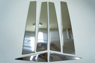 Стальные накладки на стойки дверей Omsa Line 7529139: Volkswagen Touareg FL 2007-2009 > TUNING`Leader Стальные накладки на стойки дверей Omsa Line Volkswagen Touareg FL 2007-2009 > TUNINGLeader.ru