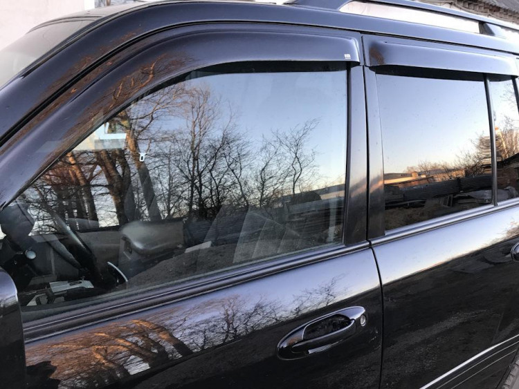 Дефлекторы на окна тонированные EGR Toyota Land Cruiser Prado 150 FL 2017-2023, Toyota Land Cruiser Prado 150 2010-2013, Lexus GX460 FL 2014- и еще др. 2 моделей Дефлекторы на окна тонированные EGR → 92492065B :: TUNING`Leader /img1