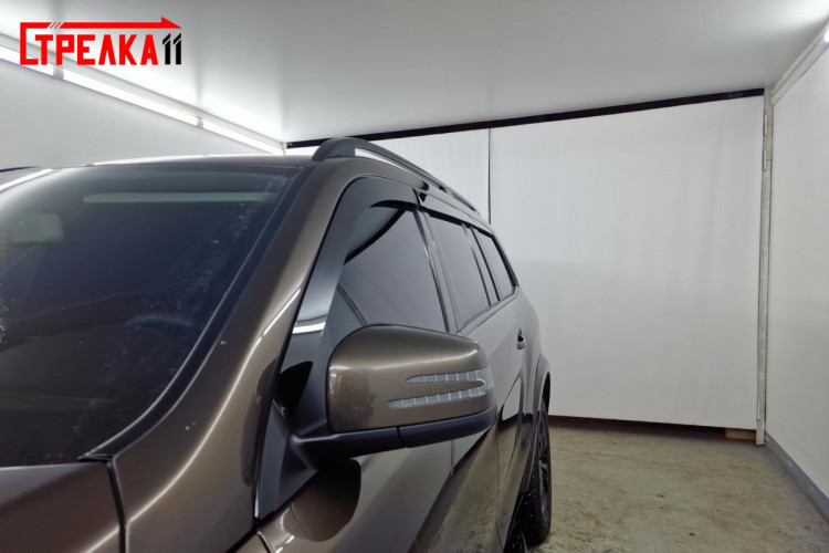 Дефлекторы на окна тонированные 2D Strelka (4+2 элемента) Mercedes-Benz GL-Class X166 2012-2015, Mercedes-Benz GLS-Class X166 2015-2019 Дефлекторы на окна тонированные 2D Strelka (4+2 элемента) → 2D169-4.S11 :: TUNING`Leader /img1