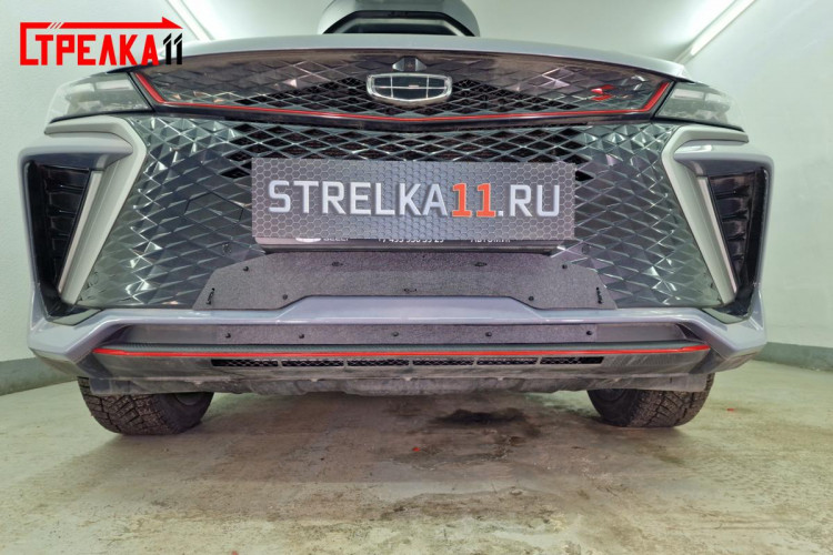 Зимняя защита радиатора на стяжке Strelka Geely Coolray FL 2023- Зимняя защита радиатора на стяжке Strelka → ZZ.GCOOL24.bot :: TUNING`Leader /img2