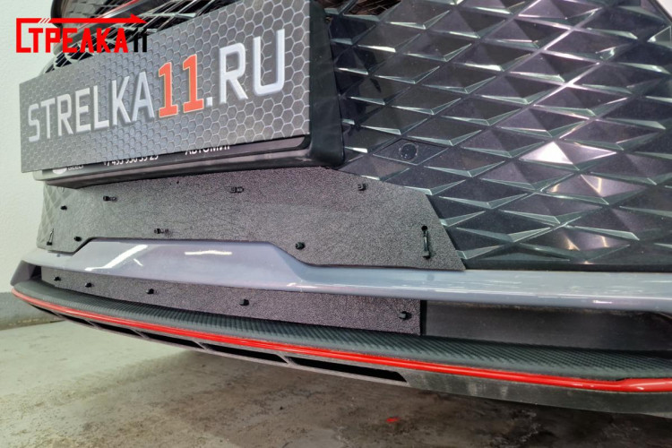 Зимняя защита радиатора на стяжке Strelka Geely Coolray FL 2023- Зимняя защита радиатора на стяжке Strelka → ZZ.GCOOL24.bot :: TUNING`Leader /img5