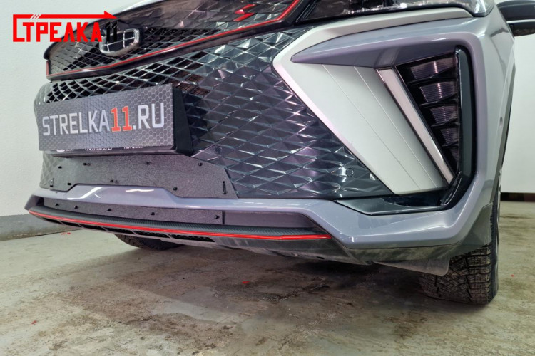 Зимняя защита радиатора на стяжке Strelka Geely Coolray FL 2023- Зимняя защита радиатора на стяжке Strelka → ZZ.GCOOL24.bot :: TUNING`Leader /img6