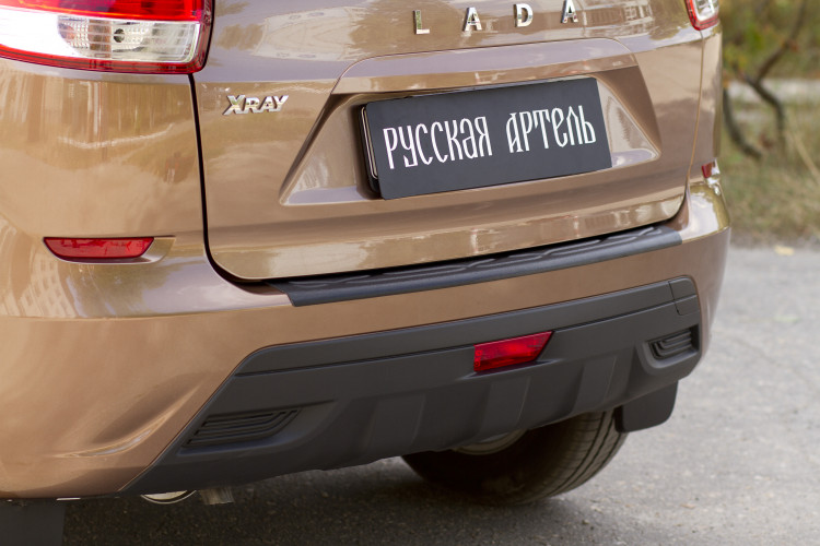 Накладка на площадку заднего бампера пластиковая Русская Артель → NL-153402 :: TUNING`Leader /img4