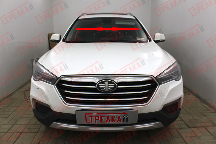 Водосток (дефлектор) лобового стекла Strelka → 246.ST2 :: TUNING`Leader /img2