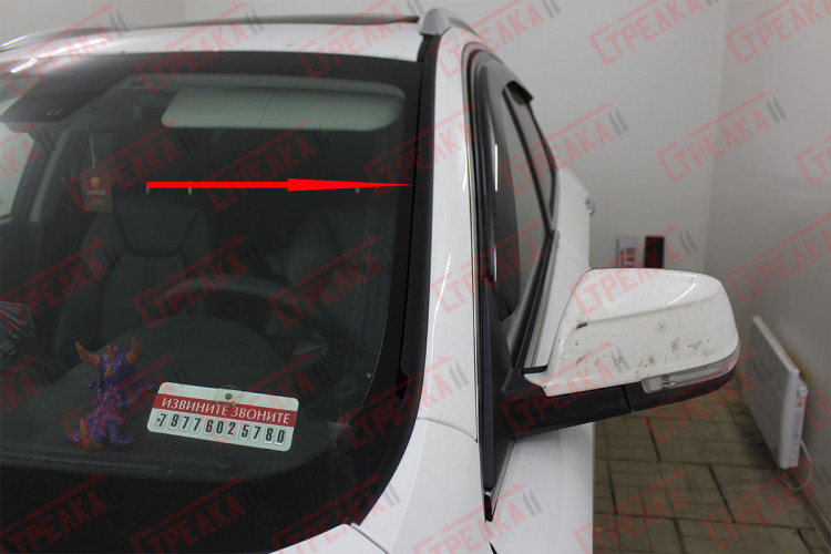 Водосток (дефлектор) лобового стекла Strelka → 246.ST2 :: TUNING`Leader /img4