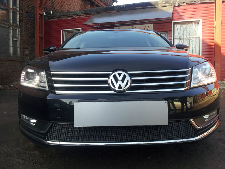 Сетка защитная в бампер Premium черный Strelka → WVB7.PREMIUM.black :: TUNING`Leader /img2