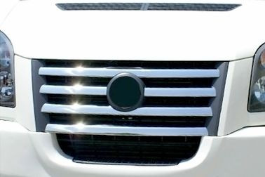 Стальные накладки на решетку радиатора Omsa Line Volkswagen Crafter 2006-2011, Volkswagen Crafter FL 2012-2016 > TUNINGLeader.ru