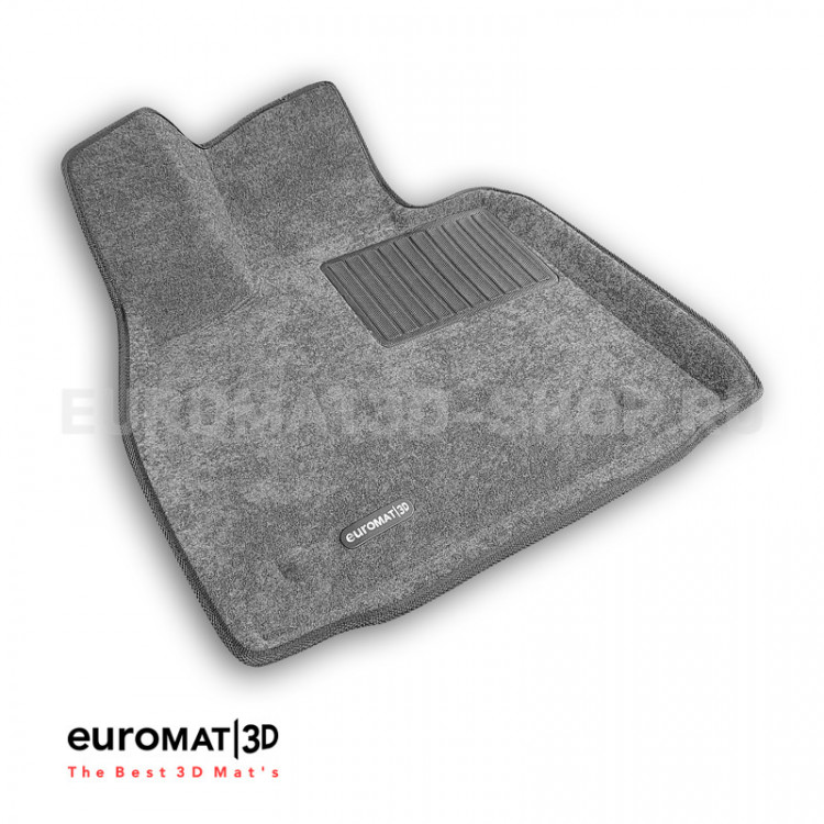 Коврики текстильные серые Business 3D Euromat → EMC3D-002713G :: TUNING`Leader /img2