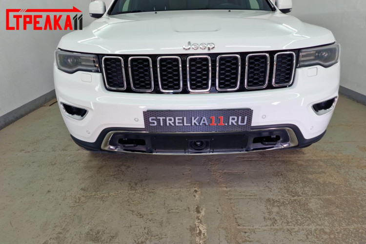 Зимняя защита радиатора на стяжке Strelka Jeep Grand Cherokee FL 2018- Зимняя защита радиатора на стяжке Strelka → ZZ.JGCH18.bot2 :: TUNING`Leader /img8