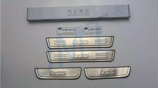 Накладки на пороги стальные JMT Hyundai ix35 2009-2013, Hyundai ix35 FL 2013-2015 Накладки на пороги стальные JMT → 24520 :: TUNING`Leader /img4