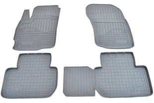 Коврики в салон полиуретановые серые Norplast Mitsubishi Outlander 2012-2014, Mitsubishi Outlander FL 2013-2015, Mitsubishi Outlander FL 2015-2018, Mitsubishi Outlander FL 2019-2022 > TUNINGLeader.ru