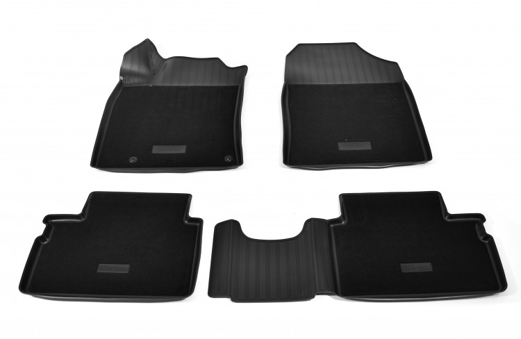 Коврики в салон комбинированные черные 3D Norplast → NPA11-C43-056-CM :: TUNING`Leader /img1