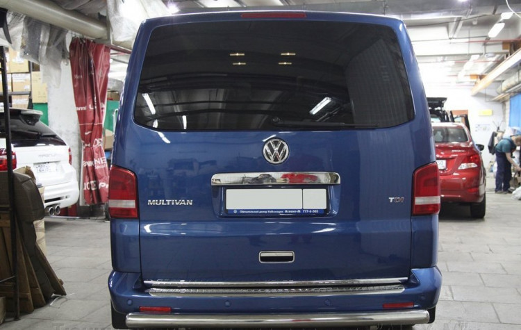 Защита стальная заднего бампера одинарная труба (d 70) Tamsan Volkswagen Transporter (T6) 2015-2019, Volkswagen Multivan (T6) 2015-2019, Volkswagen Transporter (T5) 2003-2009 и еще др. 6 моделей Защита стальная заднего бампера одинарная труба (d 70) Tamsan → TRGS0170UM.64.02 :: TUNING`Leader /img4