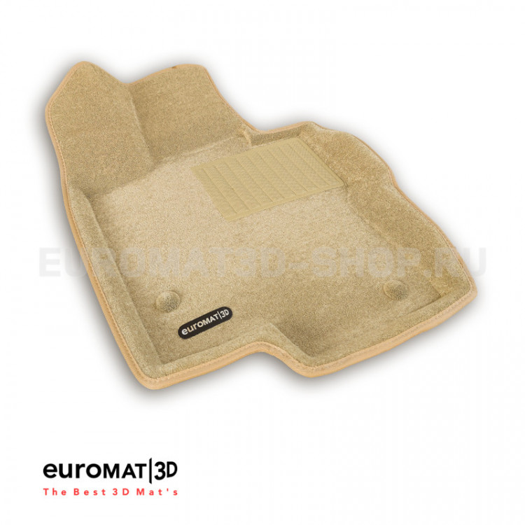 Коврики текстильные бежевые Business 3D Euromat → EMC3D-003522T :: TUNING`Leader /img2
