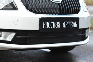 Заглушка зимняя решетки переднего бампера Русская Артель ZRSO-049702: Skoda Octavia III 2013-2017 > TUNING`Leader Заглушка зимняя решетки переднего бампера Русская Артель Skoda Octavia III 2013-2017 > TUNINGLeader.ru