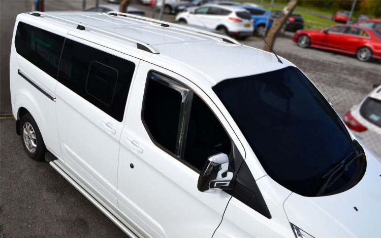 Рейлинги продольные на крышу серебристые Skyport Erkul (короткая база) Ford Tourneo Custom 2012-, Ford Transit Custom 2012- Рейлинги продольные на крышу серебристые Skyport Erkul (короткая база) → 12.SKP.05.13.KS.G :: TUNING`Leader /img5