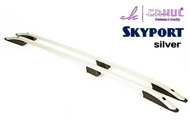 Рейлинги продольные на крышу серебристые Skyport Erkul (короткая база) 12.SKP.05.13.KS.G: Ford Tourneo Custom 2012-, Ford Transit Custom 2012- > TUNING`Leader Рейлинги продольные на крышу серебристые Skyport Erkul (короткая база) Ford Tourneo Custom 2012-, Ford Transit Custom 2012- > TUNINGLeader.ru